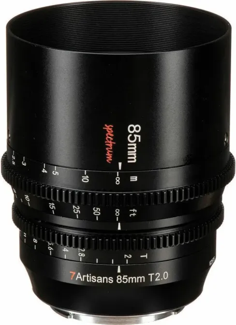 Об'єктив 7Artisans Spectrum 85 mm T2 Canon EOS-R (C603B) Київ - фото 1