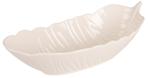 Блюдо LED Deep Leaf White, 35х14х8 см (7133189) Київ