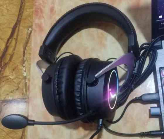 Проводные наушники Fifine, игровая гарнитура для PC. Харьков