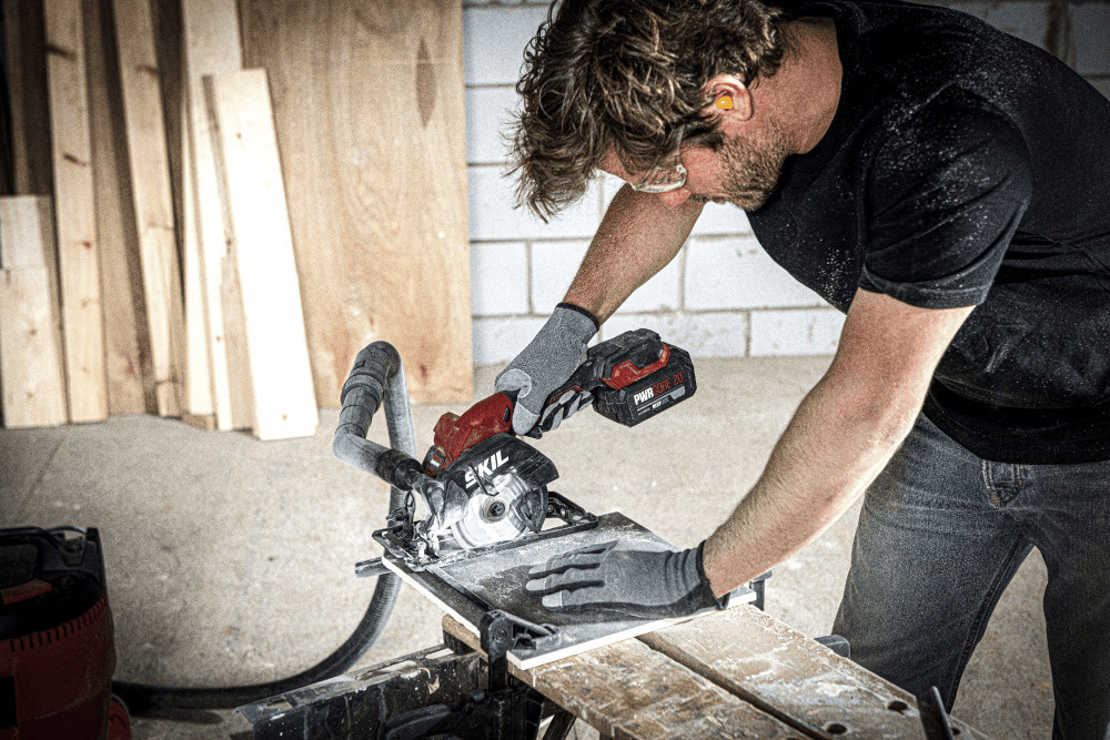 Пила циркулярная бесщеточная аккумуляторная, SKIL 3540 CA Compact + аккумулятор 4,0 Ah + зарядное устройство SW1E3540CA+BC1E3111AA Одесса - изображение 4