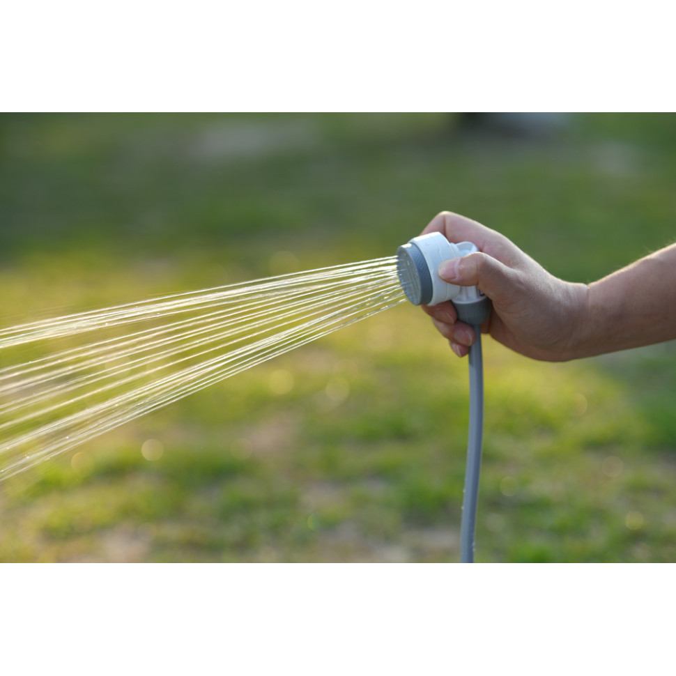 Душ портативний з насосом на акумуляторі Flextail Tiny Shower, білий Київ - фото 15