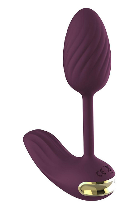 Віброяйце гнучке з пультом керування Dream Toys Essentials, фіолетовий Sex Aura Київ - фото 2