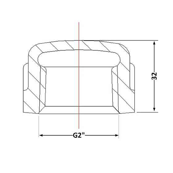 Заглушка чугунная 2