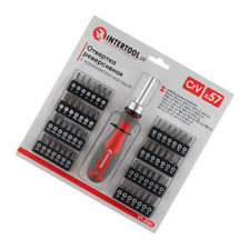 Отвертка с битами 57 шт CrV трещоточная (блистер) Мукачево - изображение 3