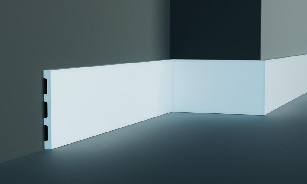 Плинтус полиуретановый гладкий Gaudi Decor CR 957 Днепр - изображение 2