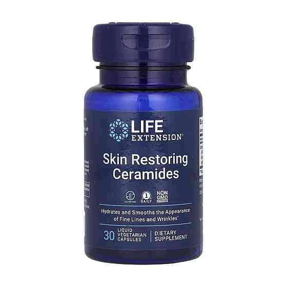 Витамины для кожи Life Extension Skin Restoring Ceramides 30 liquid vcaps Киев