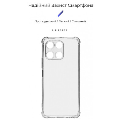 Чохол до мобільного телефона Armorstandart Air Force Honor X6a Transparent (ARM71057) Вінниця - фото 3