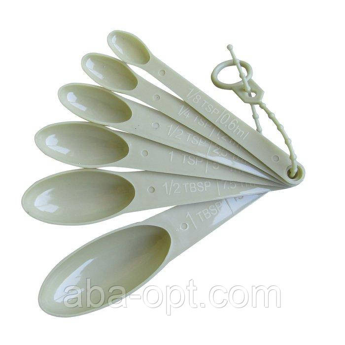 Ложки мірні пластикові (набір 6 шт) Одеса - фото 1