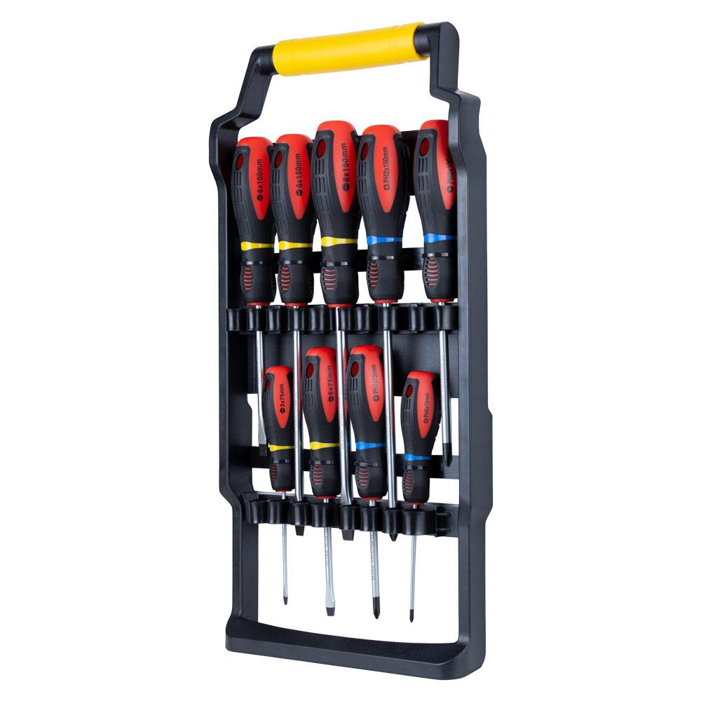 Набор отверток 9шт S2 Profi ULTRA (4000072) Ровно - изображение 2