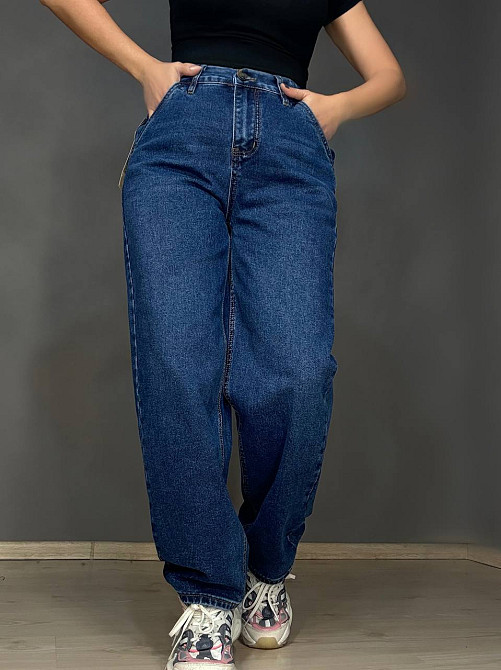 Джинси жіночі Vindasion 6016 skater jeans банани сині, синій, 30, 30, 81 см, 112 см Київ - фото 14