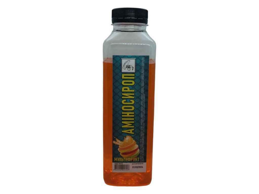 Аминосироп мультифрукт 550г (ПЭТ) 90172 ТМ KING FISH Киев - изображение 1