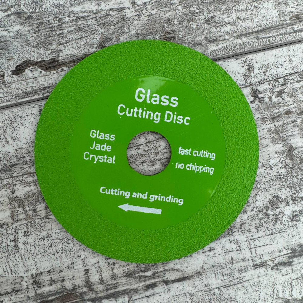 Алмазний диск 40 мм двосторонній для різання скла, кераміки, кришталю та нефриту Київ - фото 2