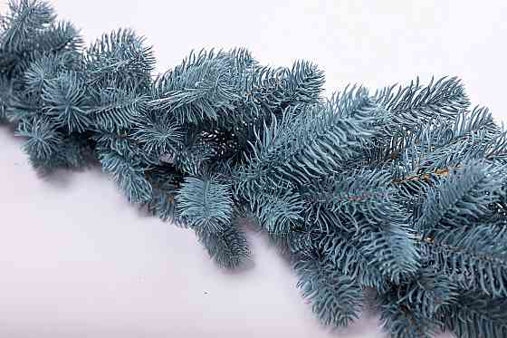 Гірлянда штучна хвойна 2 м блакитна Преміум Київ