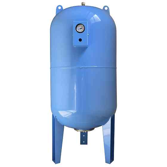 Гідроакумулятор150л VOLKS pumpe 10bar вертик.(з манометром) Київ