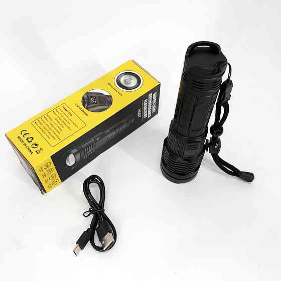 Пылевлагозащищенный ударопрочный фонарь PLD-H007, Профессиональный тактический фонарик CU-77 Львов