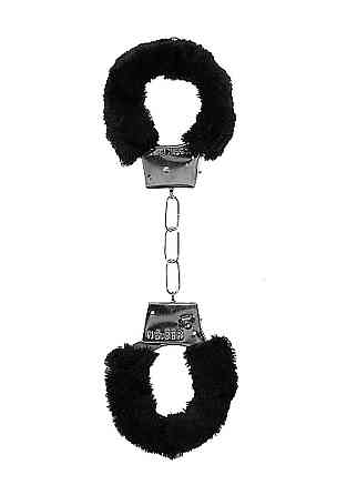 Наручники - Ouch! Beginner's Handcuffs Furry Black Sex Aura Київ