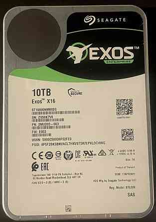 Жесткий диск Seagate Exos X16 10TB SAS. Киев