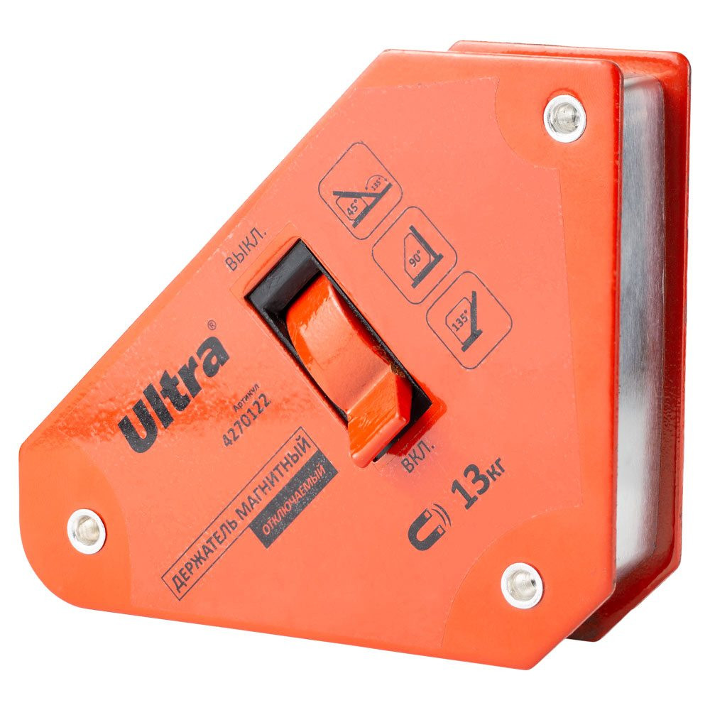 Ultra Держатель магнитный отключаемый 13кг 95×80×98мм (45,90,135°) ULTRA (4270122) Киев - изображение 3