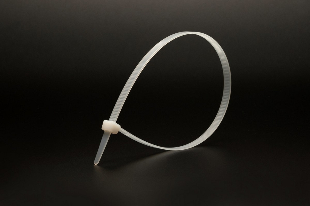 Хомут нейлоновий MASTERTOOL 3.6х370 мм 100 шт білий 20-1810 Рівне - фото 2