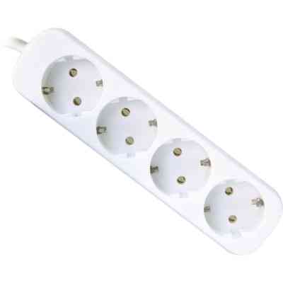 Мережевий подовжувач Defender E450 5.0 m 4 роз white (99227) Вінниця