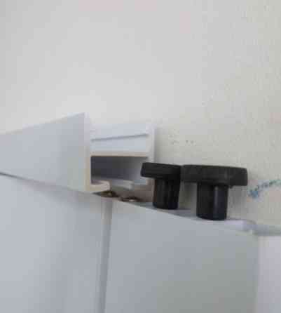 Двері гармошка глуха   DiCi Doors  "Ясен білий" 810х2030х6мм  DiCi-6 №101 Дніпро