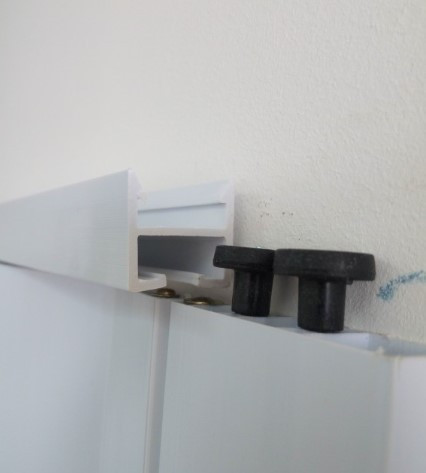 Двері гармошка глуха   DiCi Doors  "Ясен білий" 810х2030х6мм  DiCi-6 №101 Дніпро - фото 5