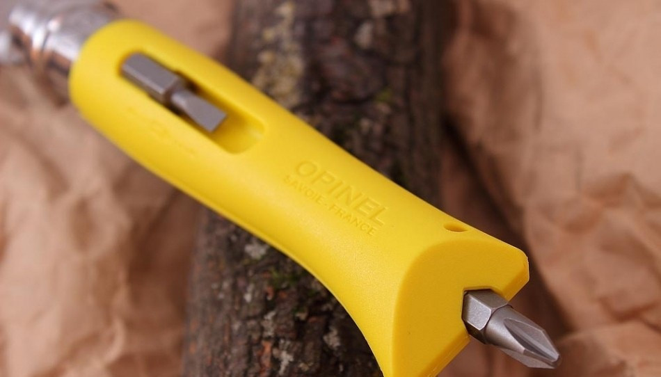 Складаний Ніж спеціального призначення Opinel "DIY No9 Inox Yellow" (001804) Неіржавка сталь Нововолинськ - фото 5