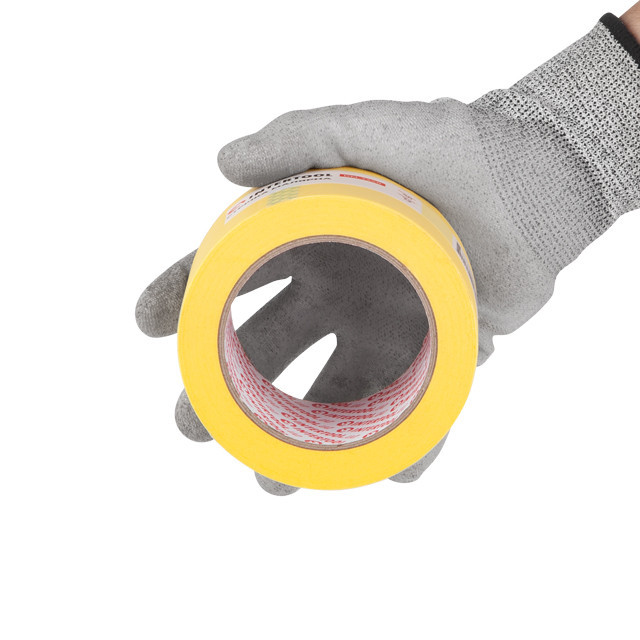 Стрічка малярна 72мм, 40м, жовта INTERTOOL DM-7240 Київ - фото 3