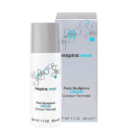 Моделирующий крем для контура лица Face Sculpture Cream Inspira Med 50 мл Винница