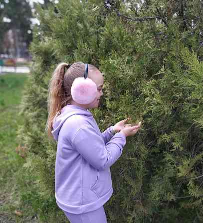 Наушники меховые женские из Rex Розовый Харьков