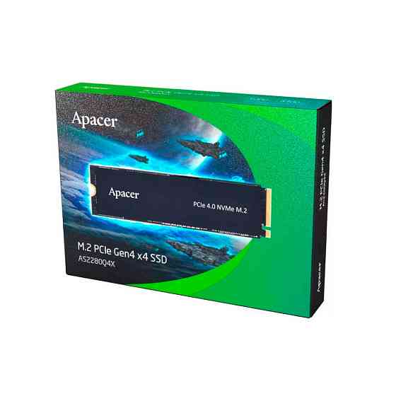 Накопичувач SSD M.2 Apacer AS2280Q4X 1TB 2280 PCIe 3.0x4 NVMe 3D NAND Read/Write: 5000/4400 MB/sec Одеса