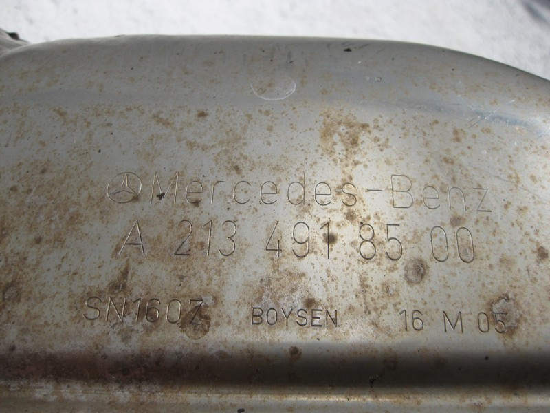 Mercedes-Benz  A2134905801 + A2134905701 + A2134905603 Глушник у зборі E-Class W213 OM654 R4 2.2 Diesel Одесса - изображение 3