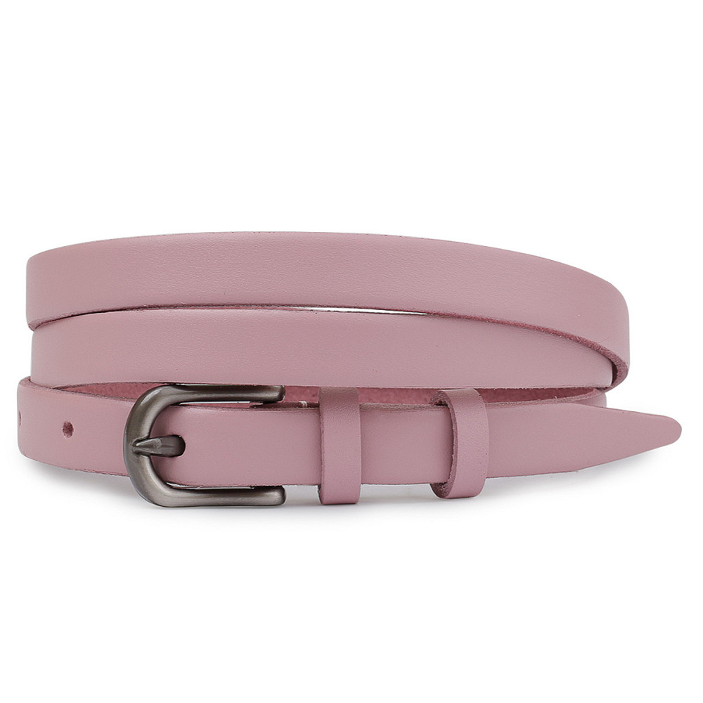 Тонкий жіночий ремінь Vintage 20769 Рожевий Київ - фото 1