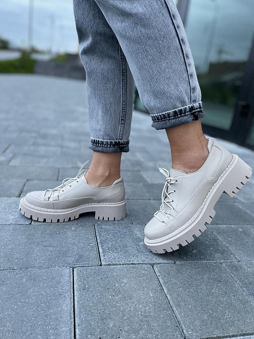 Olli Туфлі жіночі OLLI T-306-Астра кофе (весна-осінь, шкіра натуральна) (4792) Коломия - фото 9