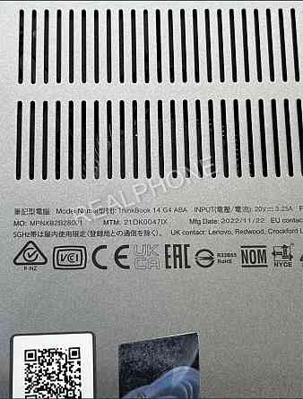 Think book Lenovo 14, G4 ,ABA Ryzen 5. 5625U 16/512Gb (21DK00471X) Київ