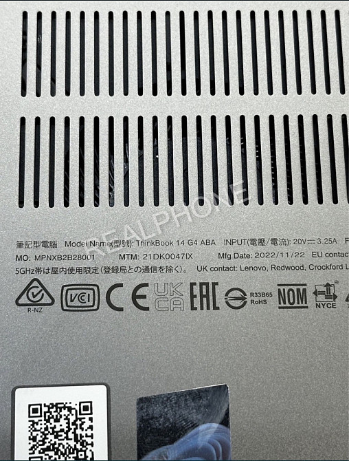 Think book Lenovo 14, G4 ,ABA Ryzen 5. 5625U 16/512Gb (21DK00471X) Київ - фото 4