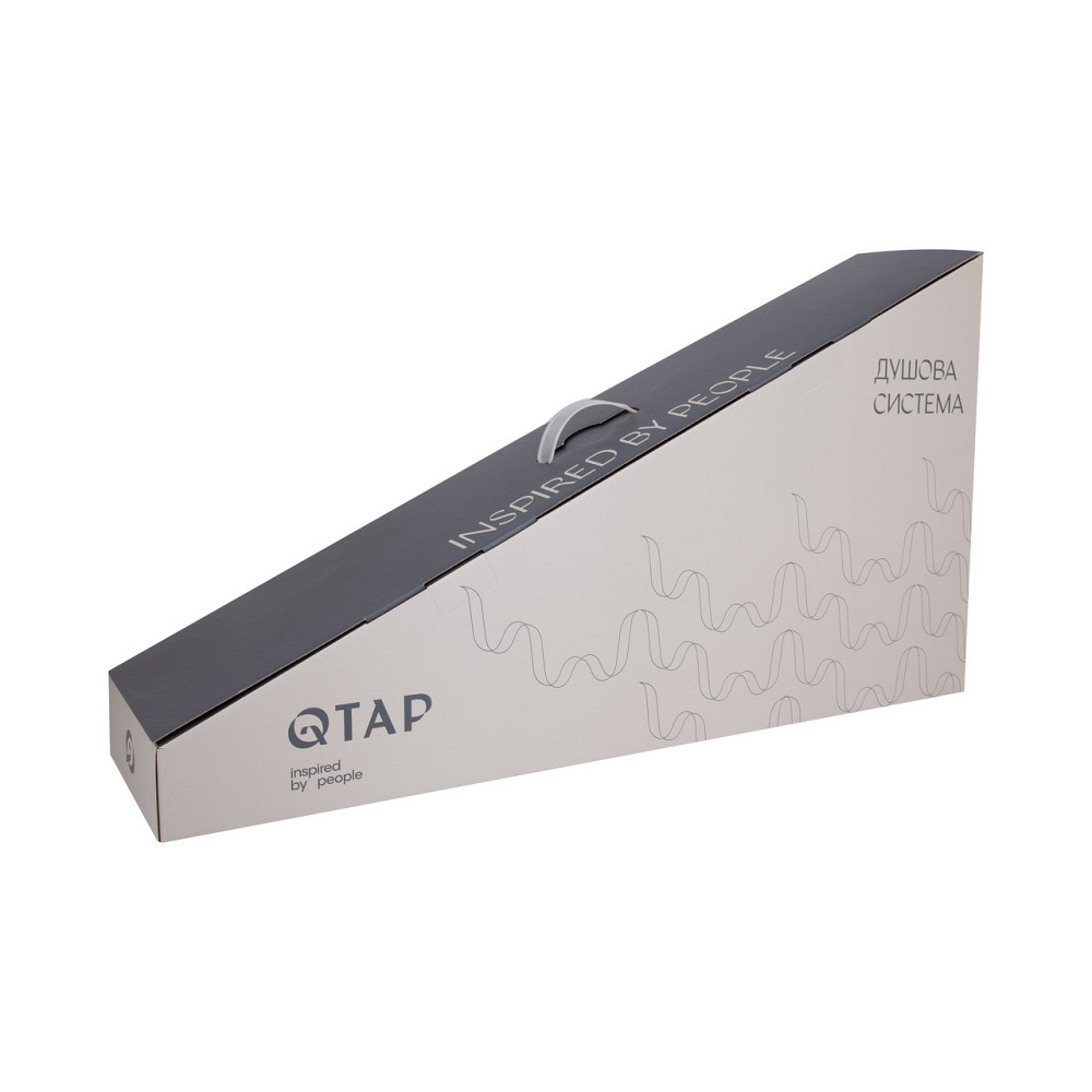 Душова система універсальна Qtap Plava на три споживачі (з виливом) QT1004CRM Chrome Київ - фото 8