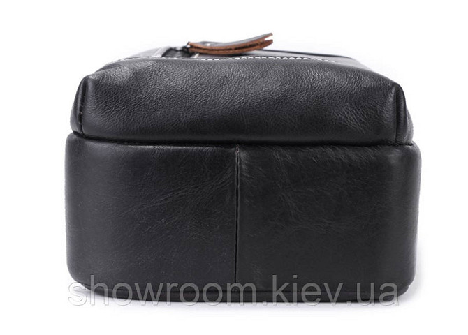 Мужская сумка на грудь (слинг) Leather Collection (376) Киев - изображение 3