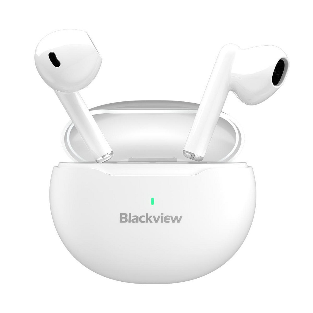 Бездротові навушники Blackview AirBuds 6 Bluetooth 5.3 Водозахист IPX7 Ультралегкі TWS Навушники Білі Київ - фото 3