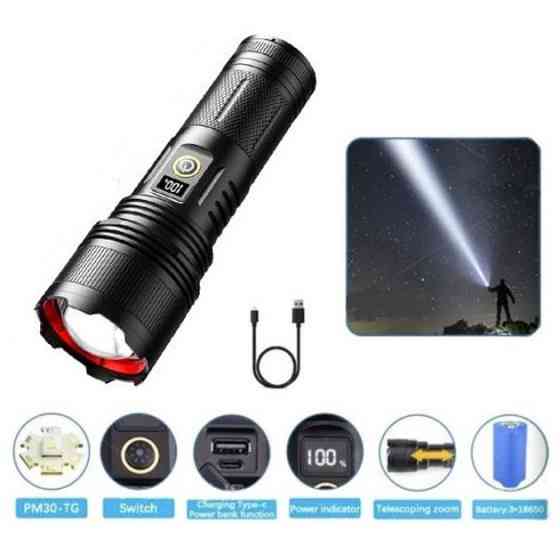 Пилозахищений ліхтар PLD-503-TG, Потужний світлодіодний кишеньковий ліхтарик, Ліхтарик police оригінал ZN-71 Львів