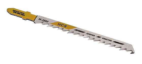 MASTERTOOL Полотно пильне для лобзика MASTERTOOL T101D 5 шт дерево/пластик чистий прямий різ 6T Коломыя