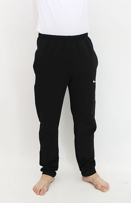 Чоловічі спортивні штани прямі Чорний 48-50 Харків - фото 2