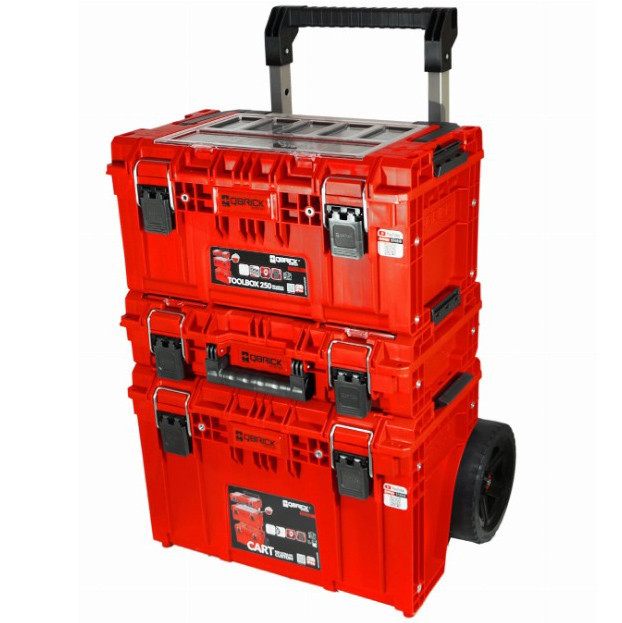 Набор ящиков для инструментов Qbrick System PRIME SET 2 RED Ultra HD (5901238257981) Киев - изображение 1
