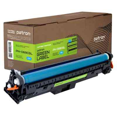 Картридж Patron Canon 069 cyan Green Label (PN-069CGL) Вінниця