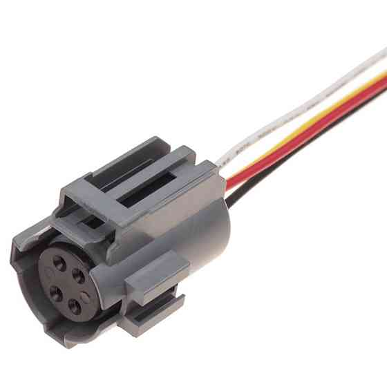 Роз'єм конектор с проводом, 4-кон., Дат, Давл, Кондиционера, Дат, Давл, Перем, Тока, Сірий, 85397415, Buick, Cadillac 47862 Київ