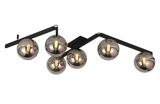 VALESO Люстра стельова регульована VALESO -6 BK чорна Коломыя