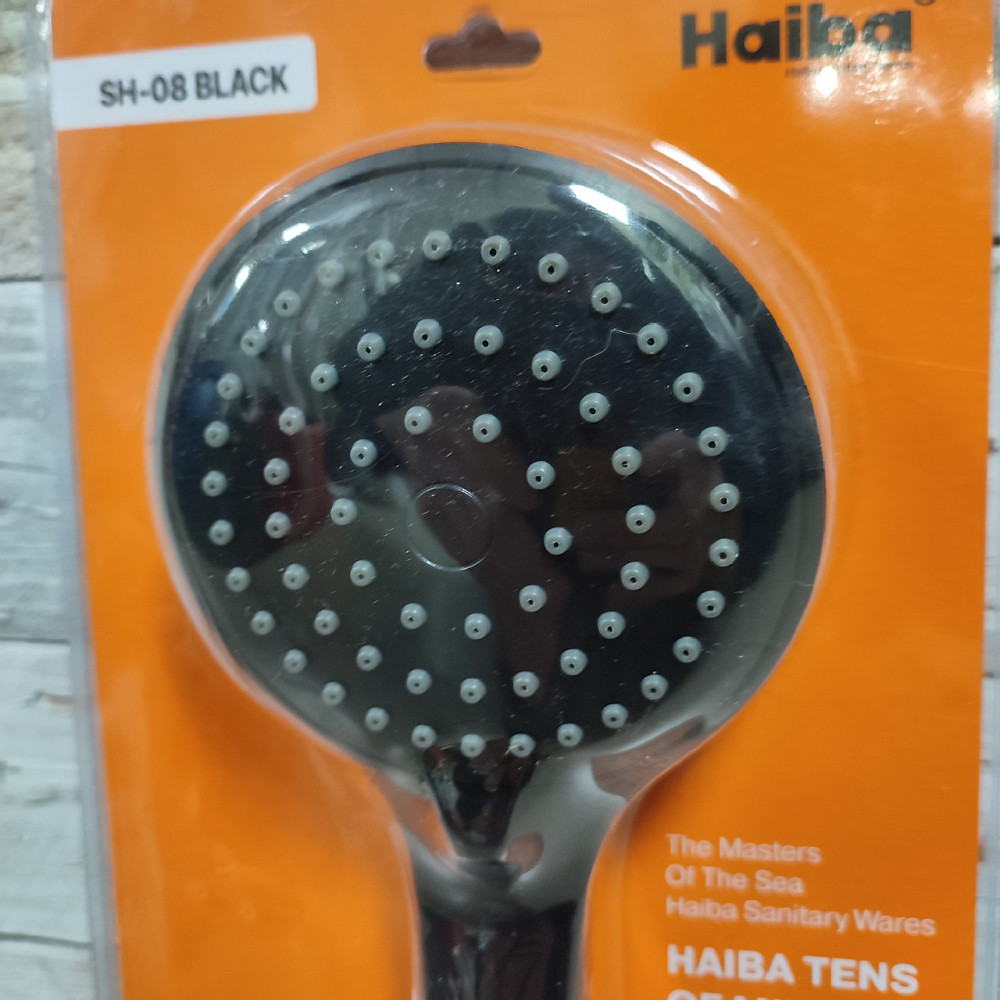 Лiйка для душу SH-08 HAIBA (чорна) Харків - фото 4