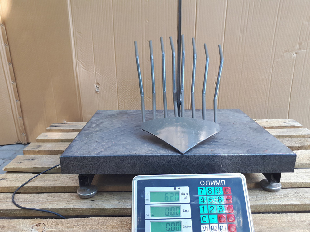 Картофелекопатель к мотоблоку Евро Булат усиленный (прут 12 мм) Харьков - изображение 2