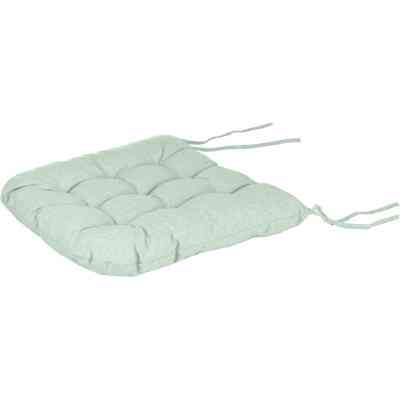 Подушка на стул Ardesto Oliver, 40х40 см, 100% хлопок, нап-ч: 50% холоф, 50% пп, аквамарин (ART02OA) Винница