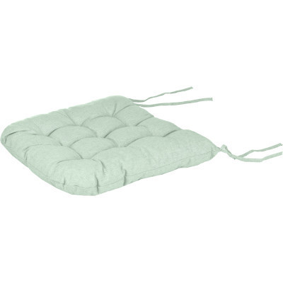 Подушка на стул Ardesto Oliver, 40х40 см, 100% хлопок, нап-ч: 50% холоф, 50% пп, аквамарин (ART02OA) Винница - изображение 3